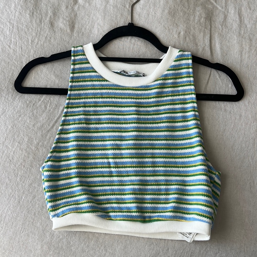 NWOT Zara Cropped Tank